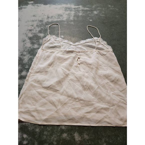 Sezane Satis White Silk Camisole sz 36 (US 4) - Picture 3 of 5